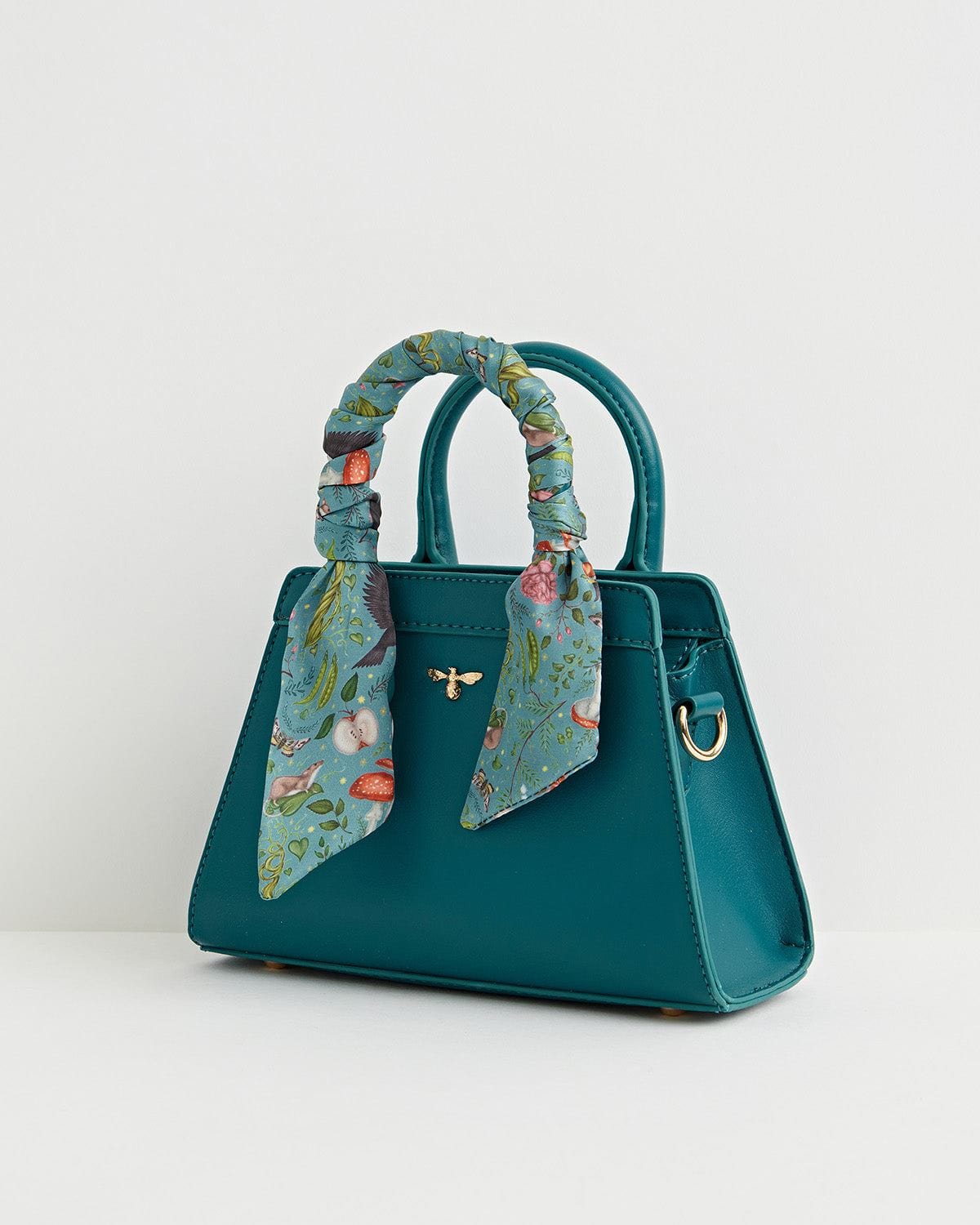 Catherine Rowe Into The Woods Small Tote - Teal