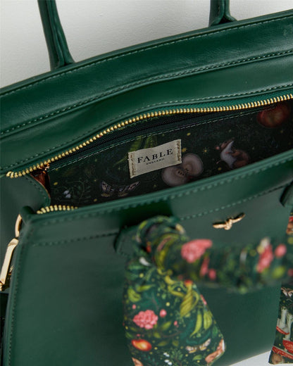 Catherine Rowe Into The Woods Tote - Green