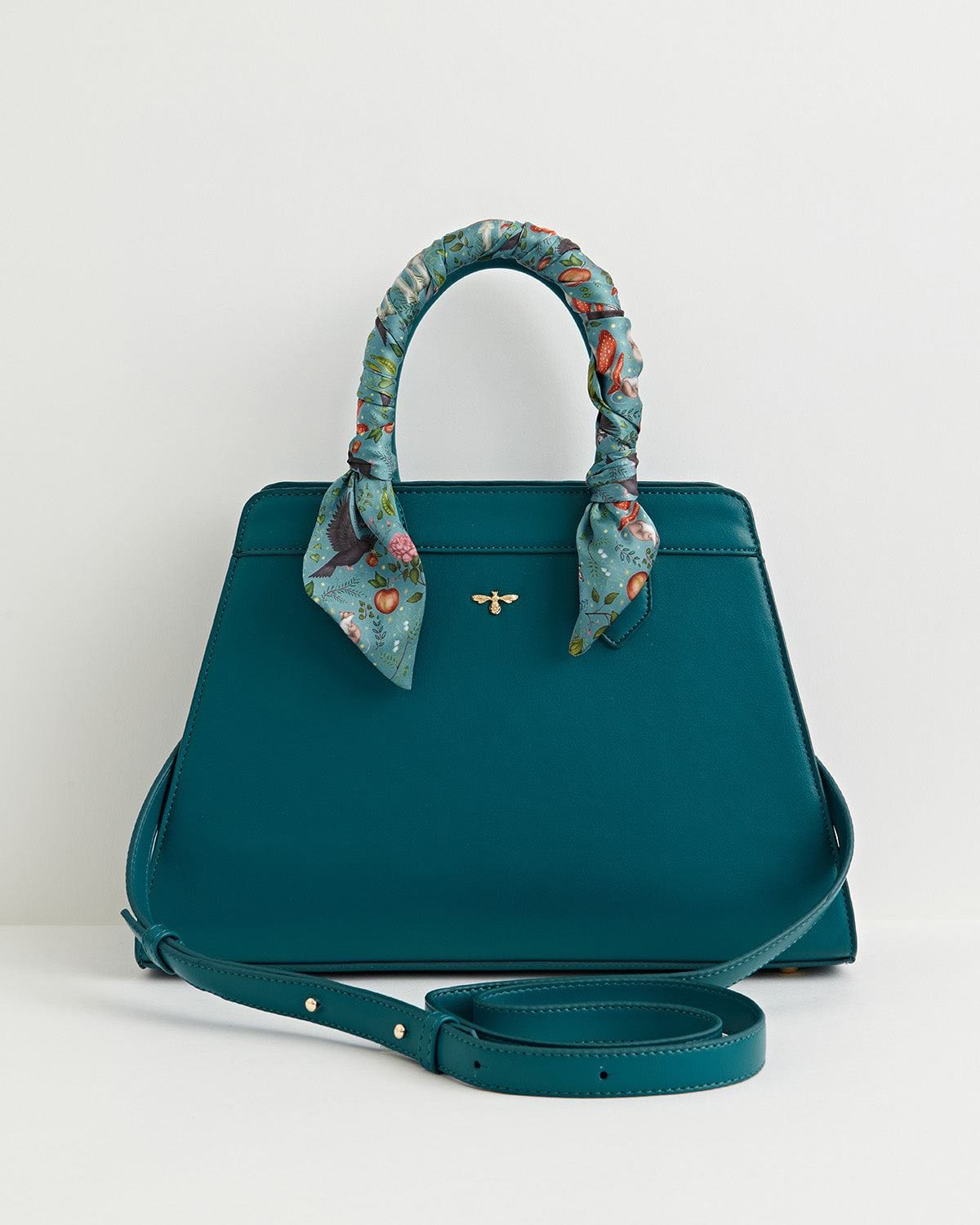 Catherine Rowe Into The Woods Tote - Teal