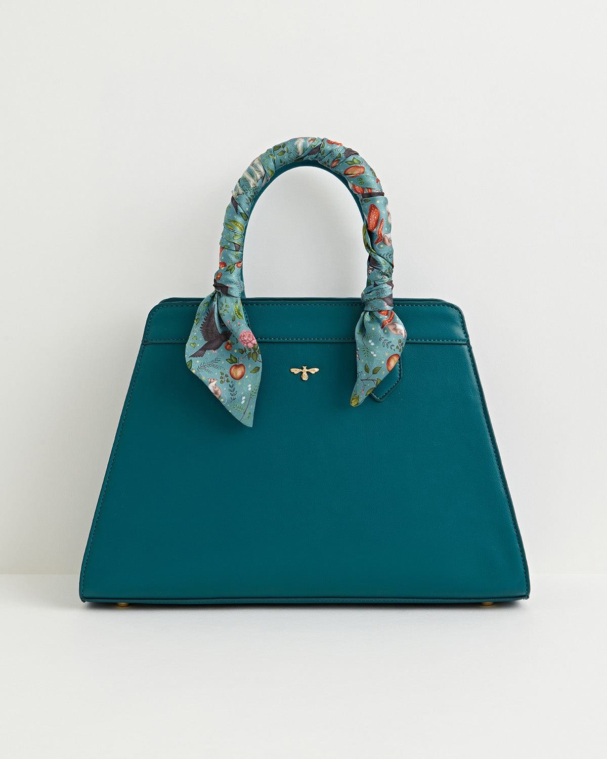 Catherine Rowe Into The Woods Tote - Teal