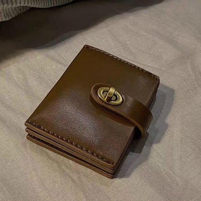 Olives Turn Lock Wallet