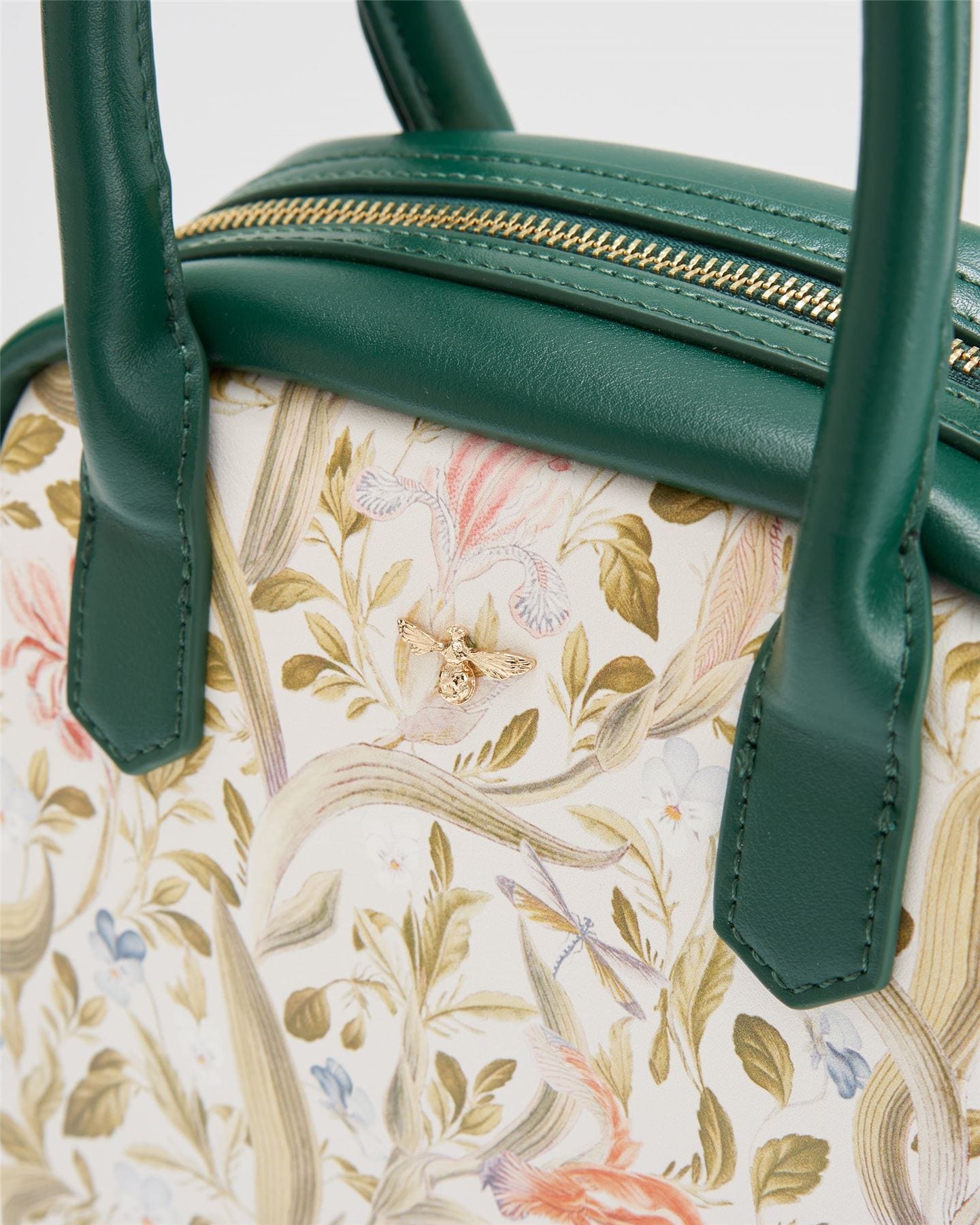 Eloise Small Bowling Bag - Iris Green