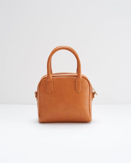 Eloise Small Bowling Bag - Tan