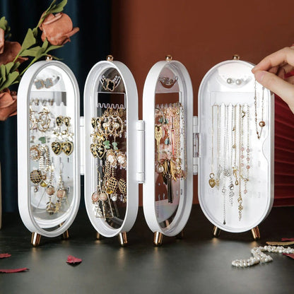 ROYALE | Foldable Jewelry Organizer & Mirror