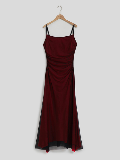 Isabella Satin Dress