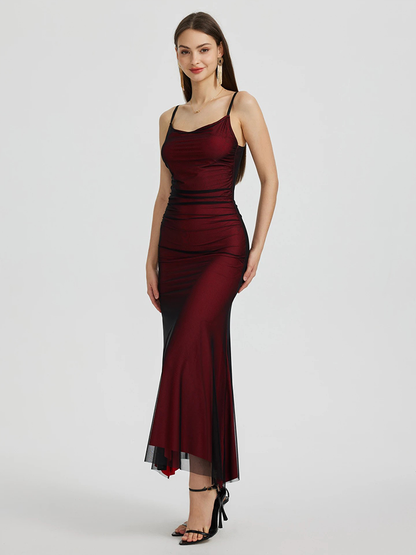 Isabella Satin Dress