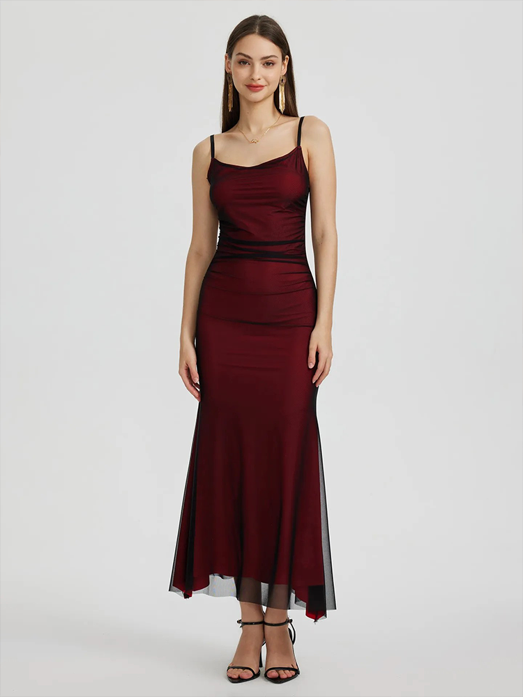 Isabella Satin Dress