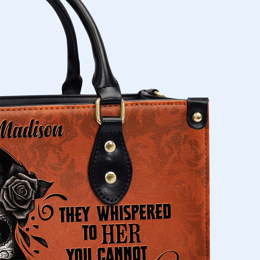 I Am The Storm - Personalized Custom Leather Handbag - HG22