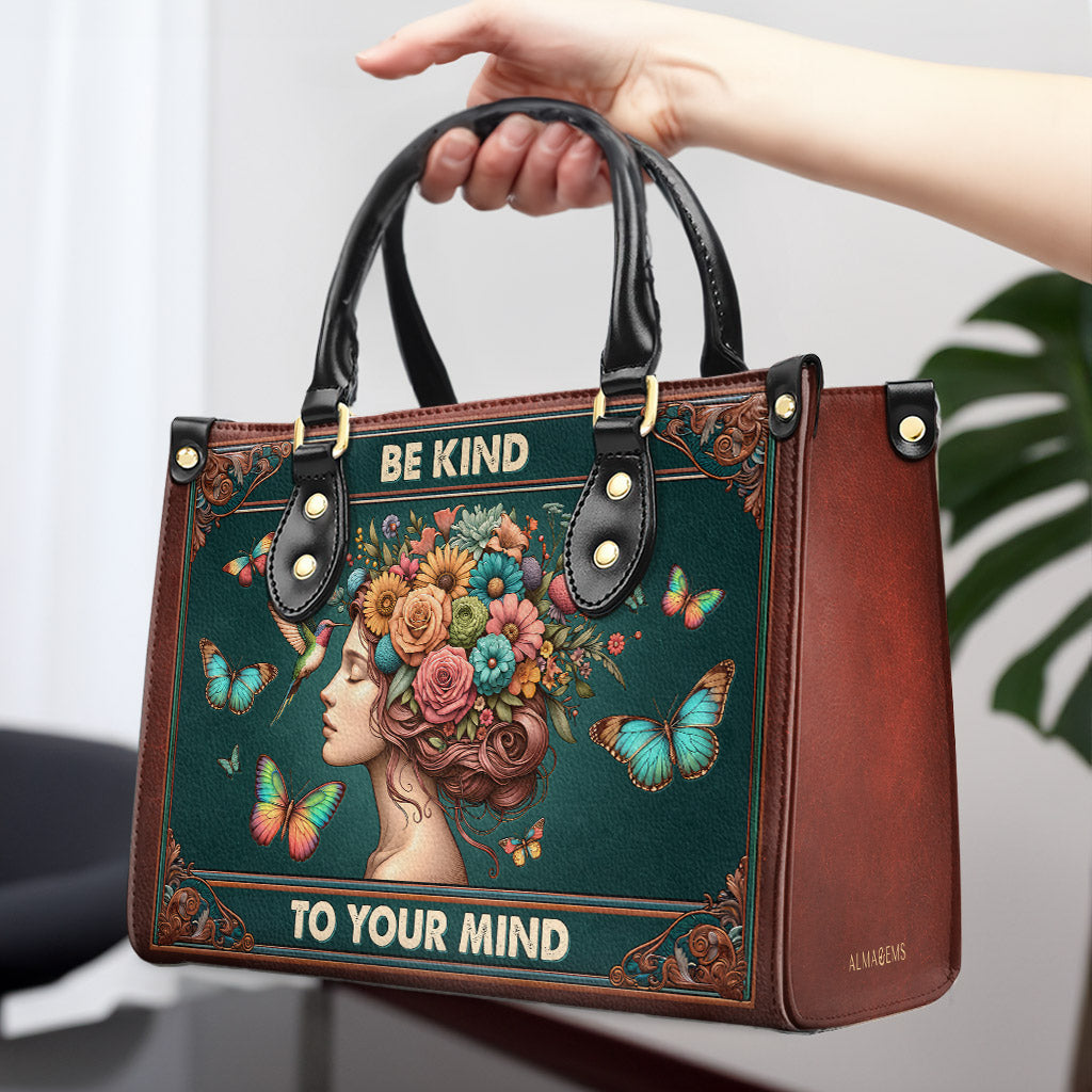 Be Kind - Hummingbird - Leather Handbag - hmb_bekind_3 ag23