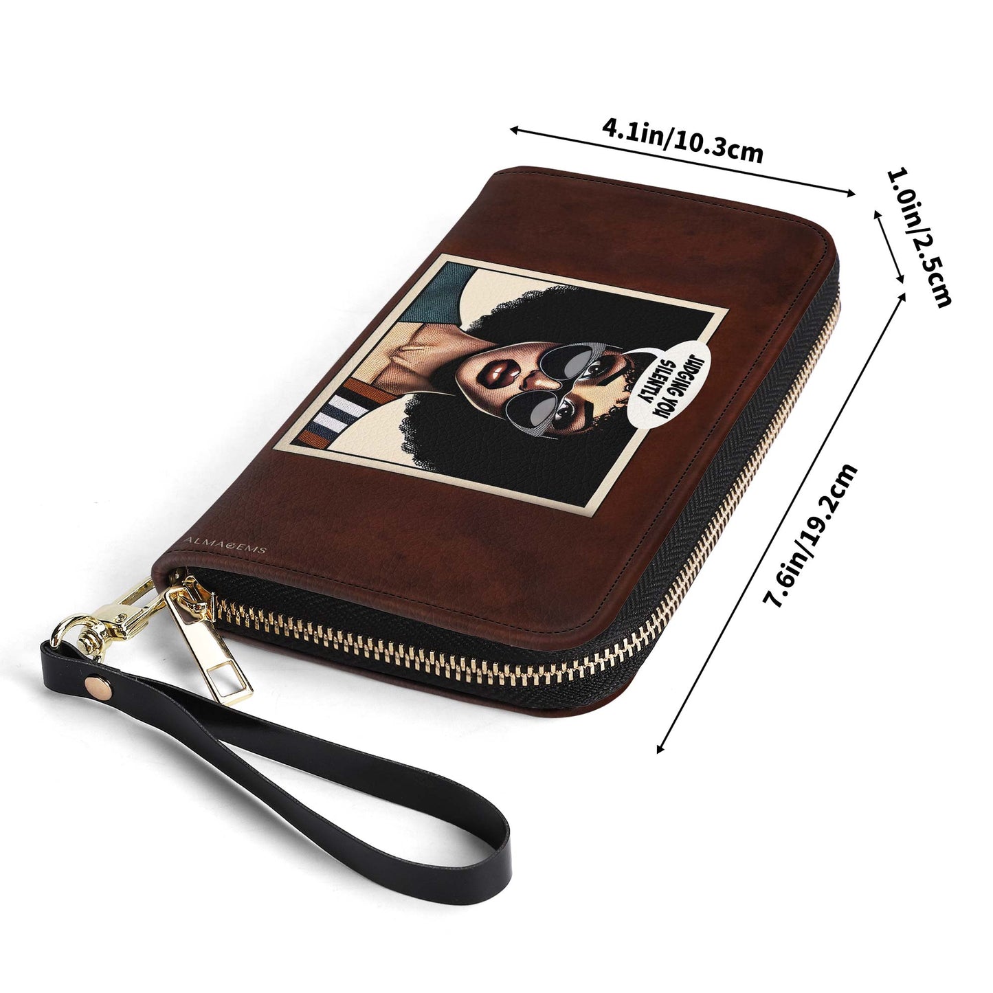 Judging You - Women Leather Wallet - judging02WL