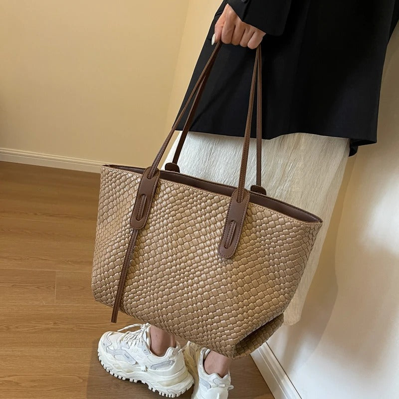 Olives Woven Tote