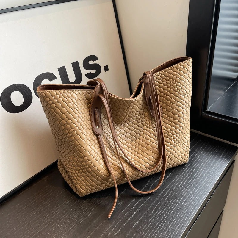 Olives Woven Tote