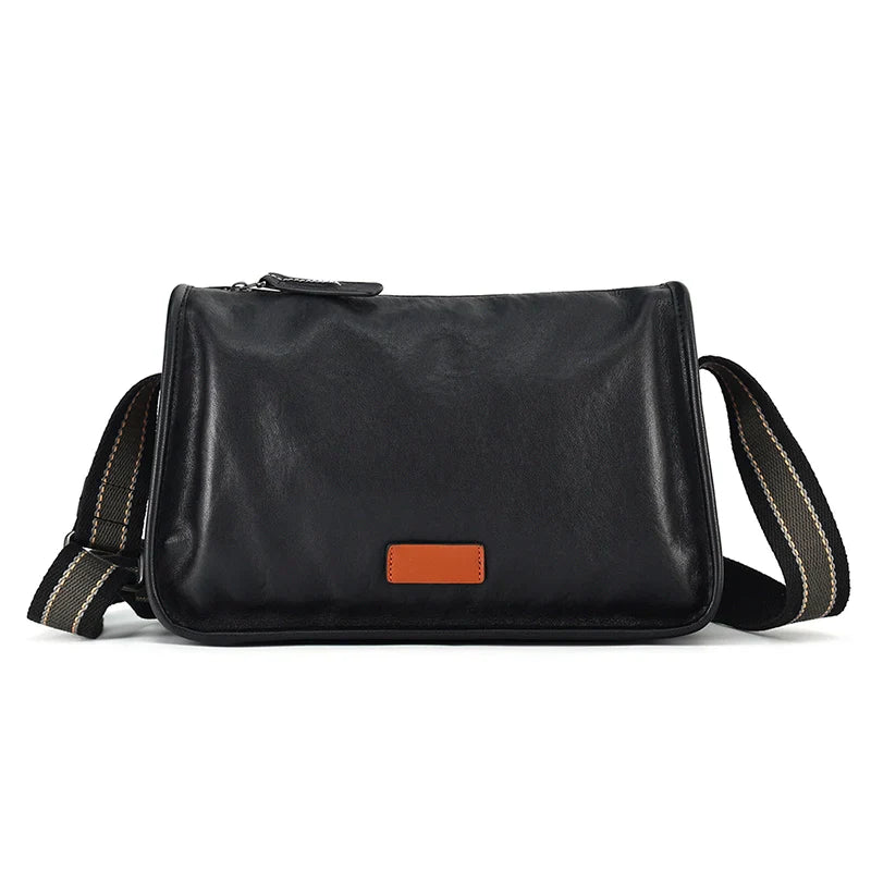 Classic Leather Urban Crossbody Bag