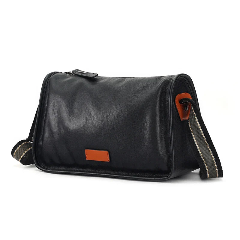 Classic Leather Urban Crossbody Bag