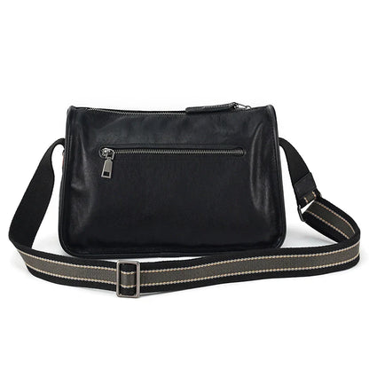 Classic Leather Urban Crossbody Bag