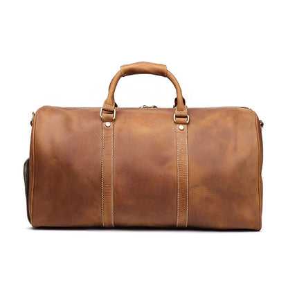 Voyager | Leather Weekend Duffle Bag