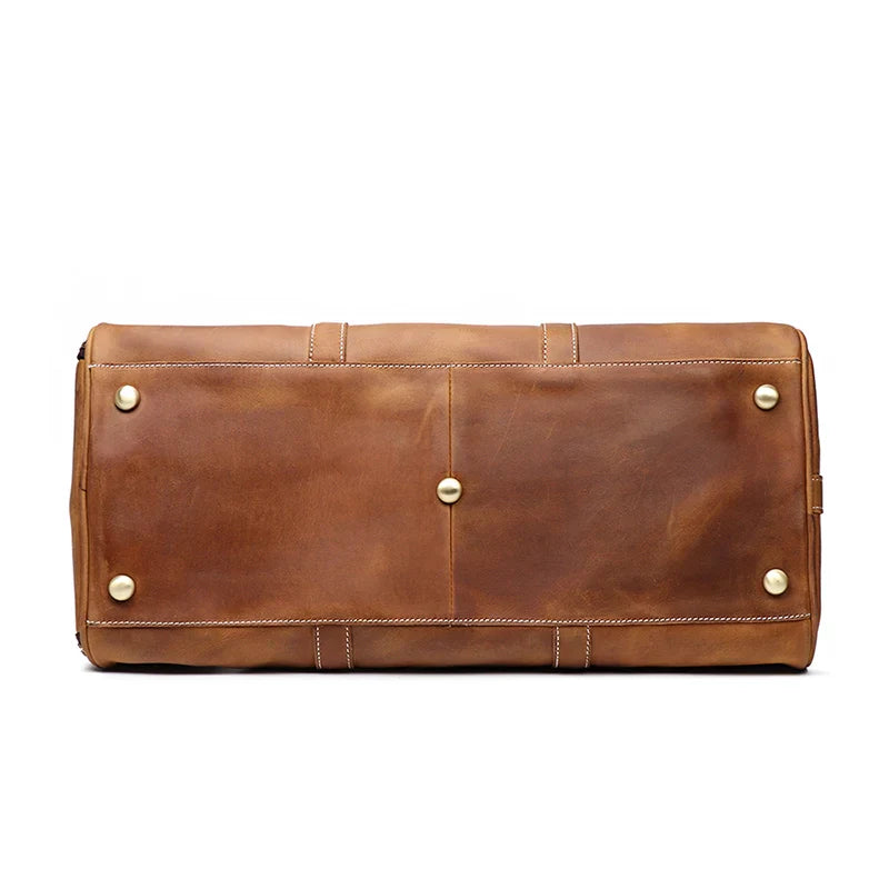 Voyager | Leather Weekend Duffle Bag