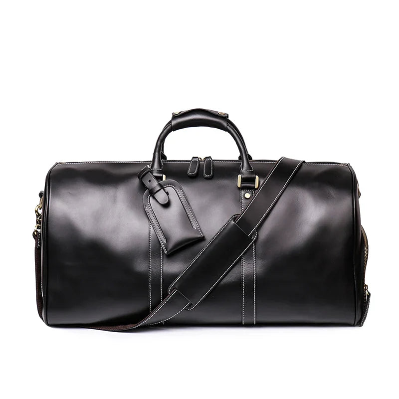 Voyager | Leather Weekend Duffle Bag