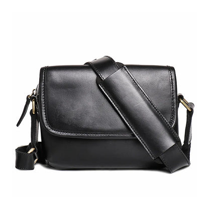 Compact Leather Small Crossbody Bag