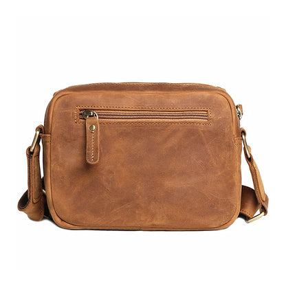 Compact Leather Small Crossbody Bag