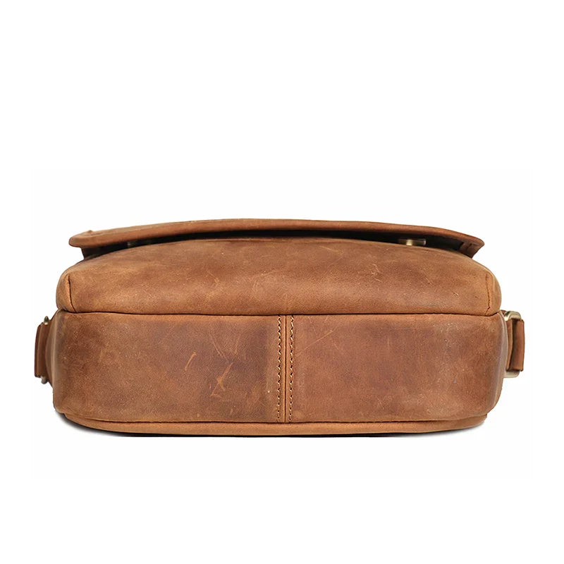 Compact Leather Small Crossbody Bag