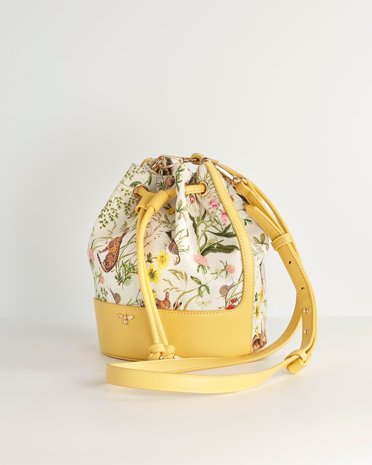 Meadow Creatures Bucket Bag - Yellow