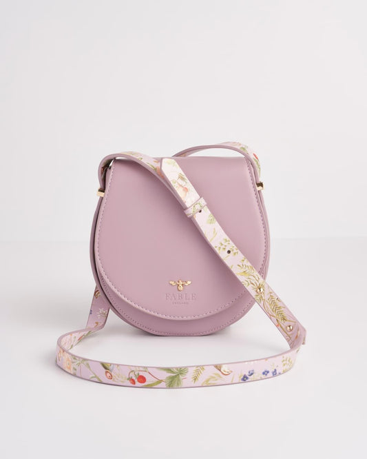 Meadow Creatures Saddle Bag -Lilac