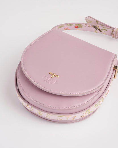 Meadow Creatures Saddle Bag -Lilac