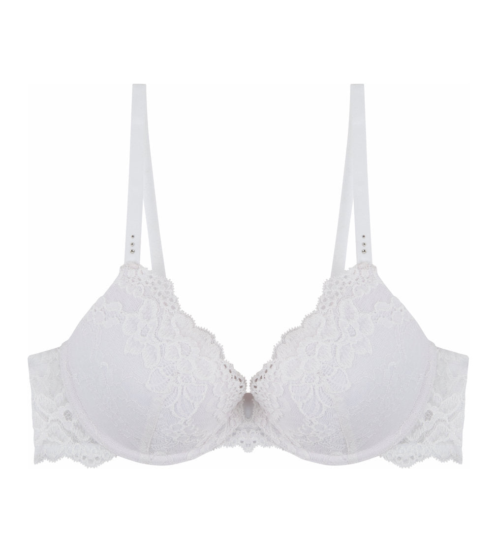 My Fit Lace Graduated Push up Plunge Bra