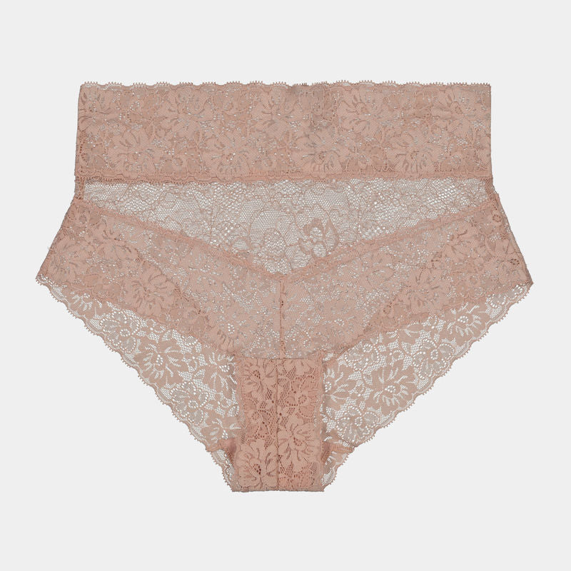 Lace High Rise Brief