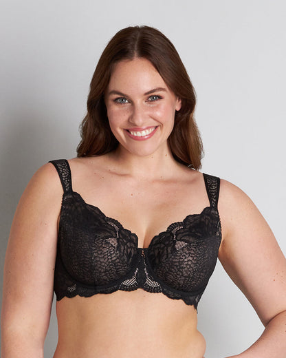 Midnight Express Underwire Bra