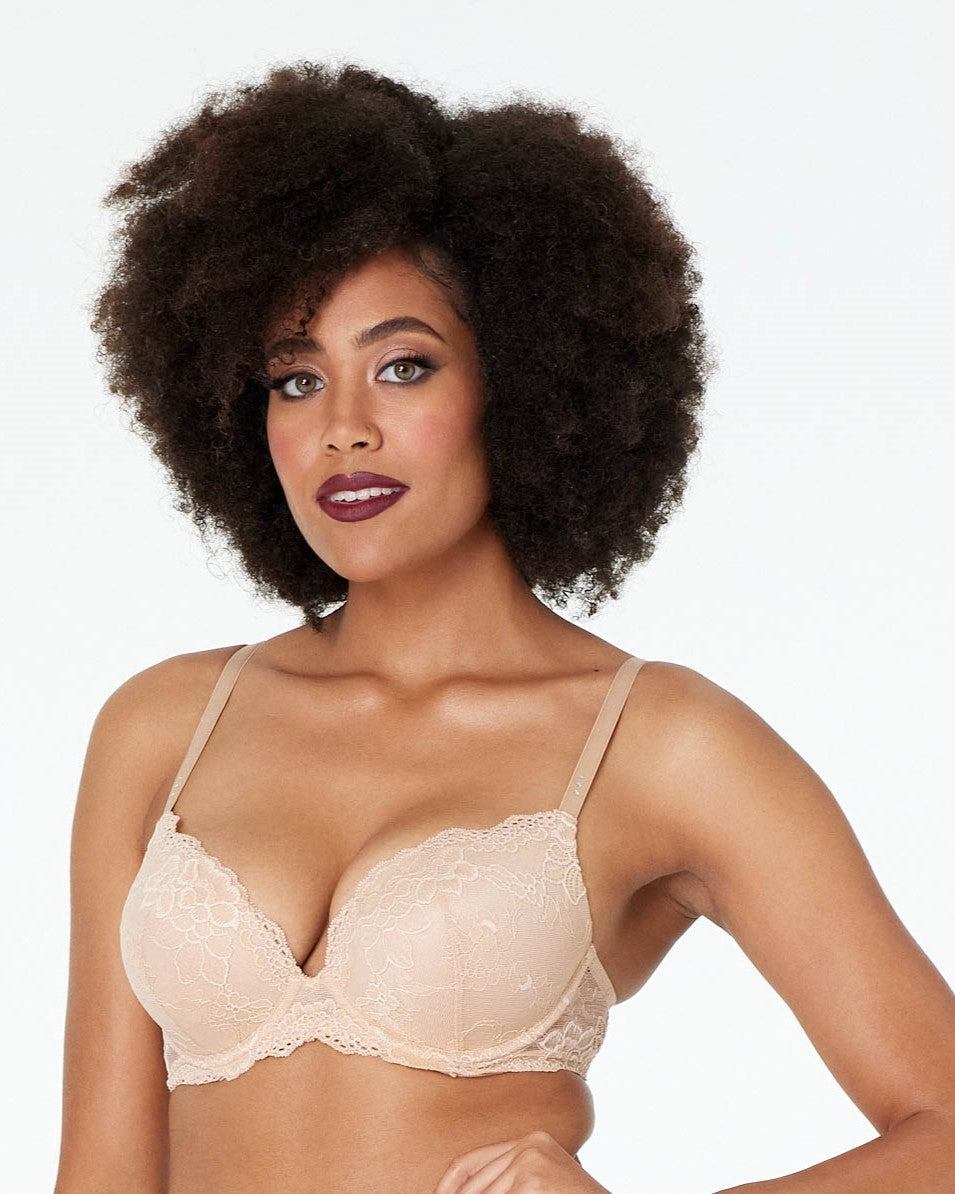 My Fit Lace 200% Boost Push Up Plunge Bra