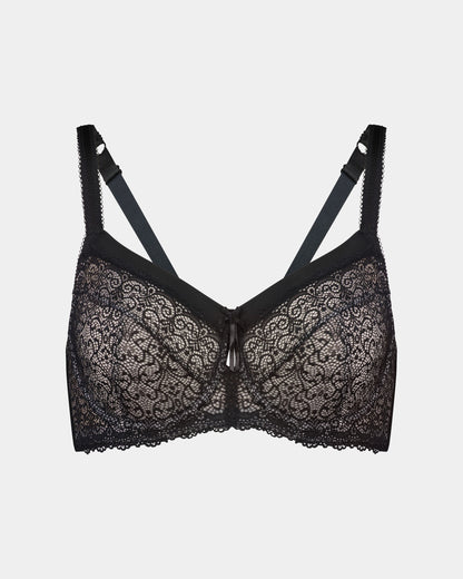 Delicate Lace Underwire Bra