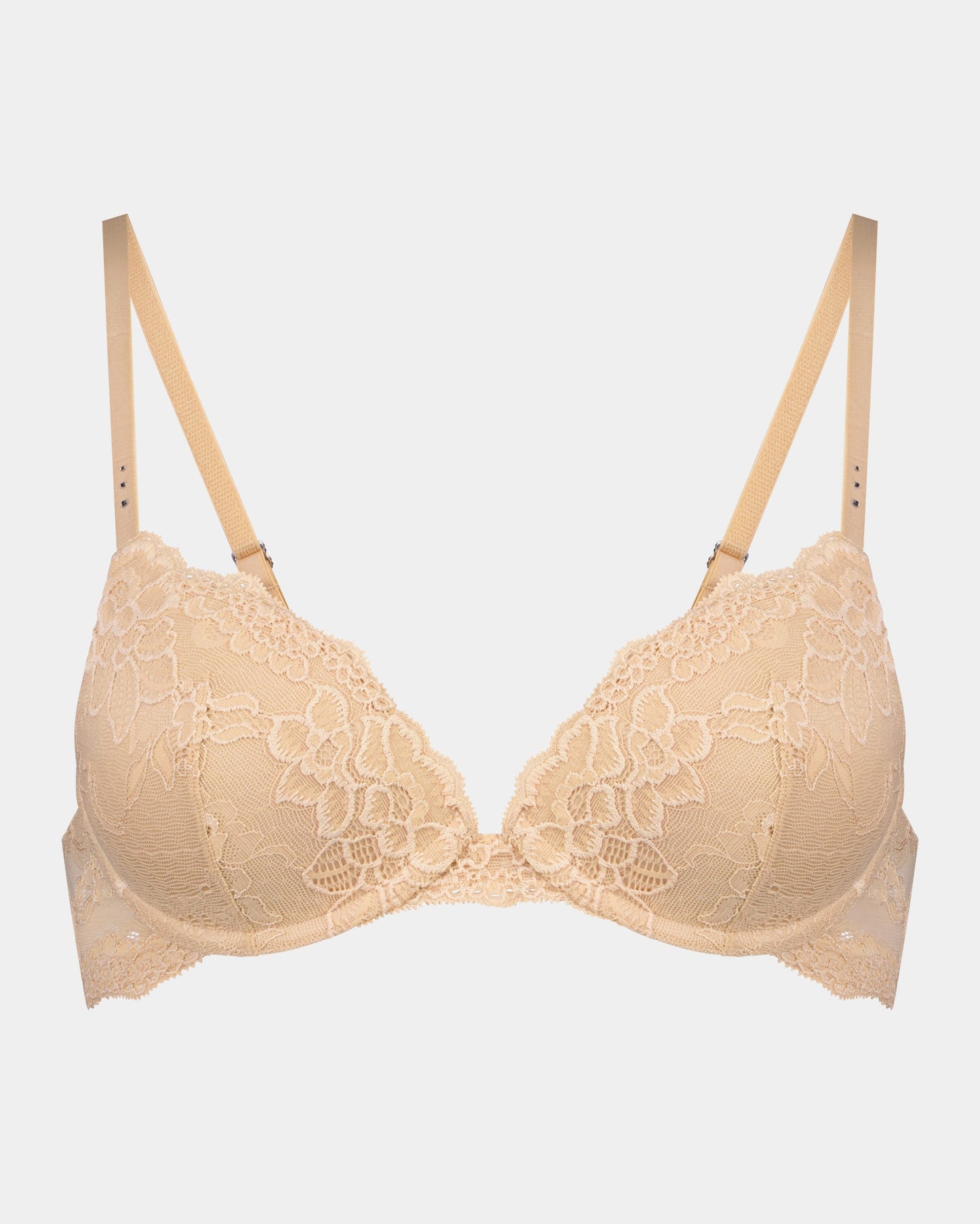 My Fit Lace Graduated Push up Plunge Bra