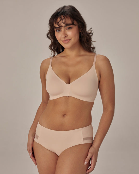 Comfit Collection Front Opening Wire Free Bra