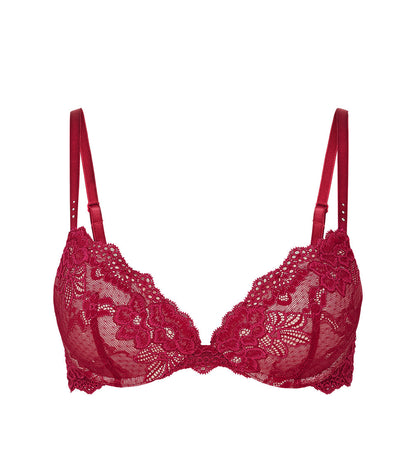 My Fit Lace Graduated Push up Plunge Bra