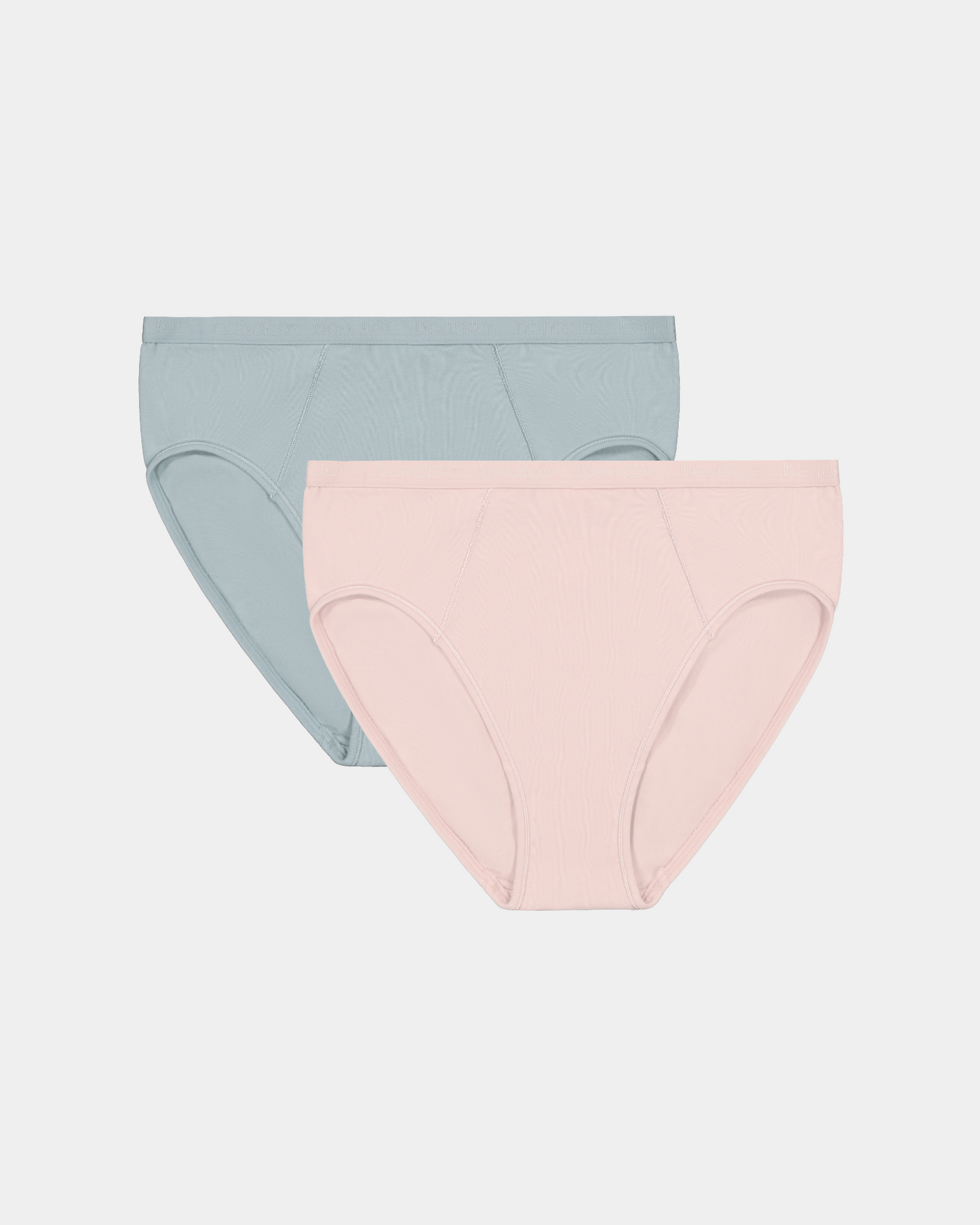 Body Cotton Twin Pack High Cut Brief