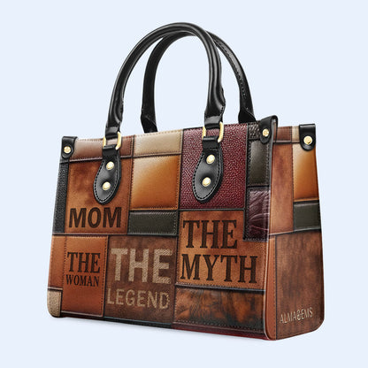 Mom The Legend - Leather Handbag - mom_legend_1