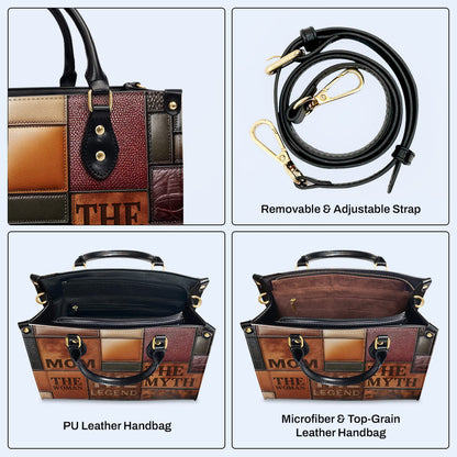 Mom The Legend - Leather Handbag - mom_legend_1