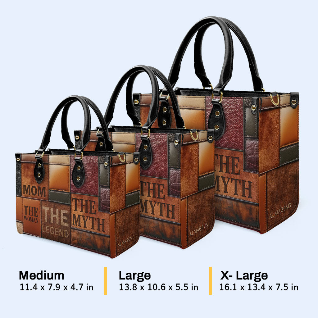 Mom The Legend - Leather Handbag - mom_legend_1