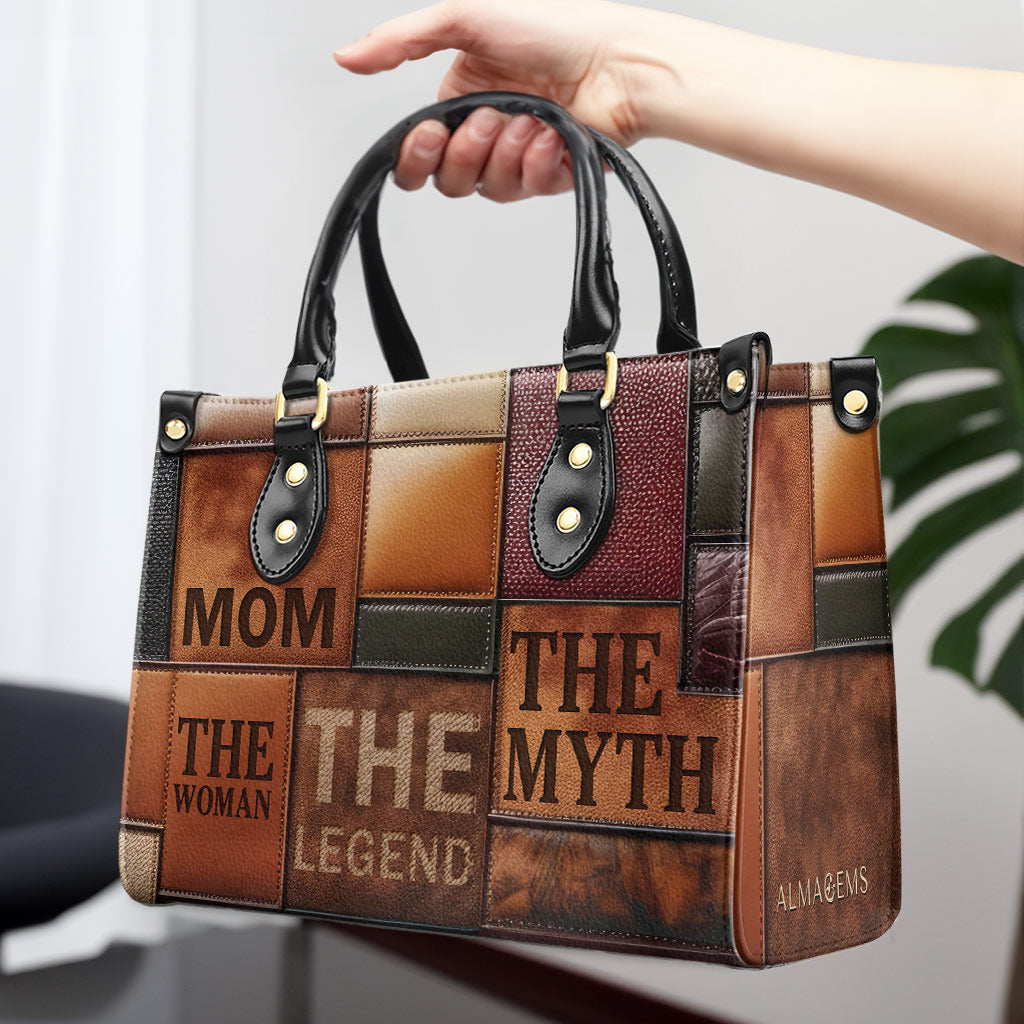 Mom The Legend - Leather Handbag - mom_legend_1