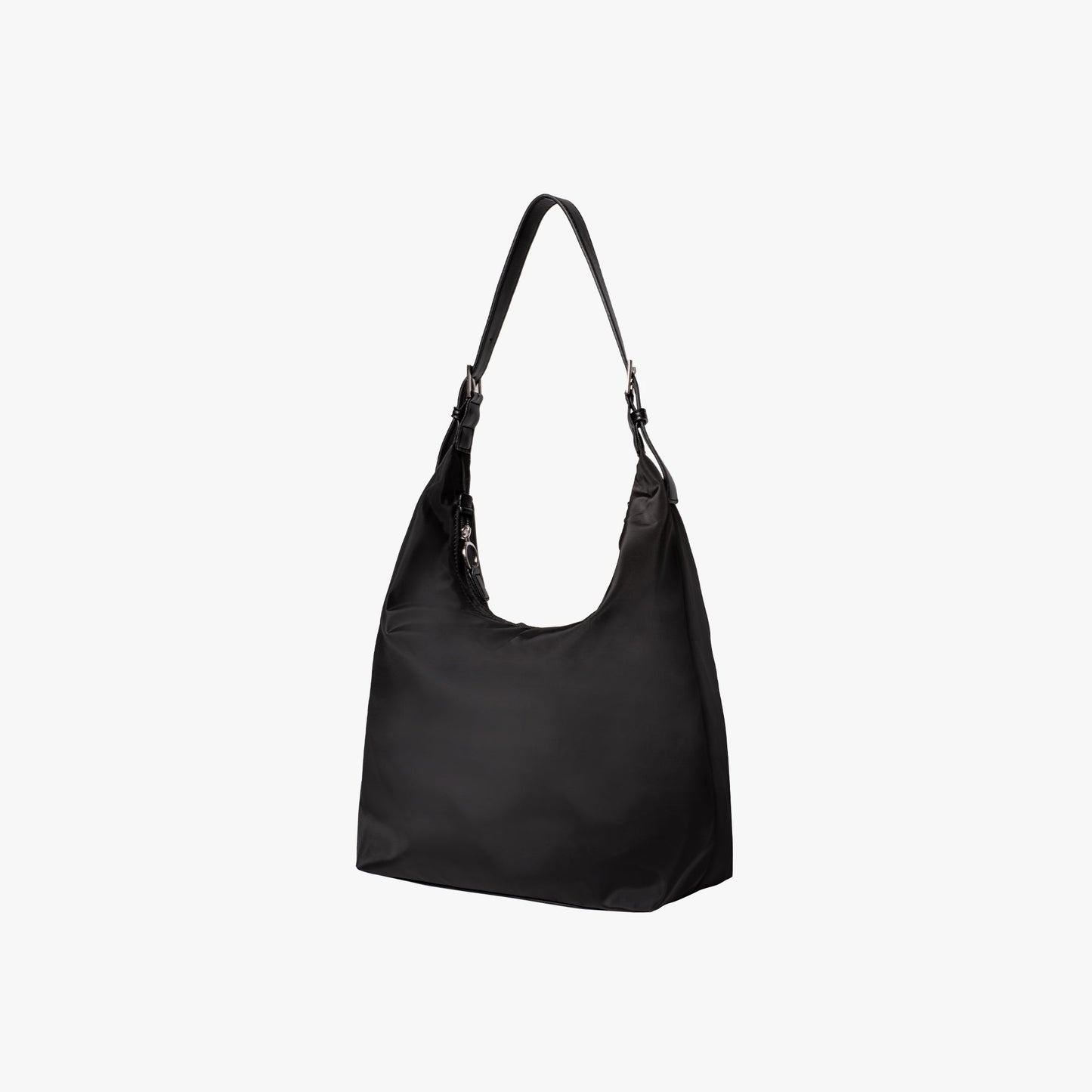 Nylon Hobo Shoulder Bag