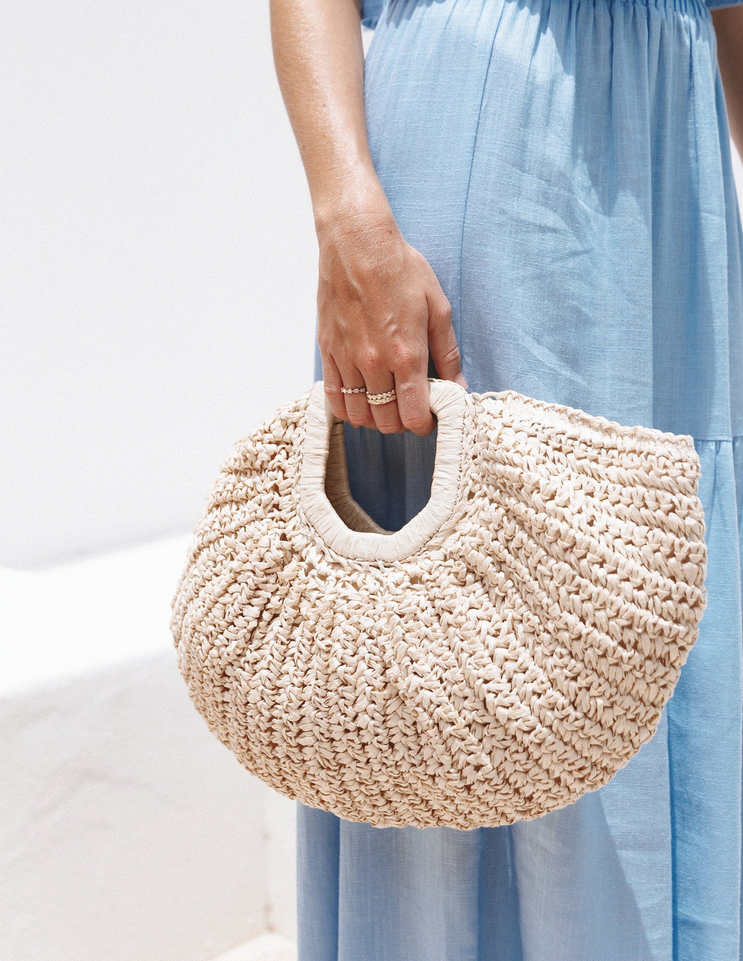 Natural Straw Bag