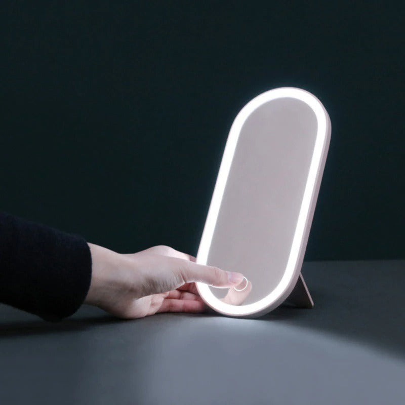 MELINA | Make up Storage Case with LED Mirror