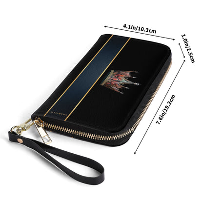 Queen Black - New - Women Leather Wallet - queen02blackWL