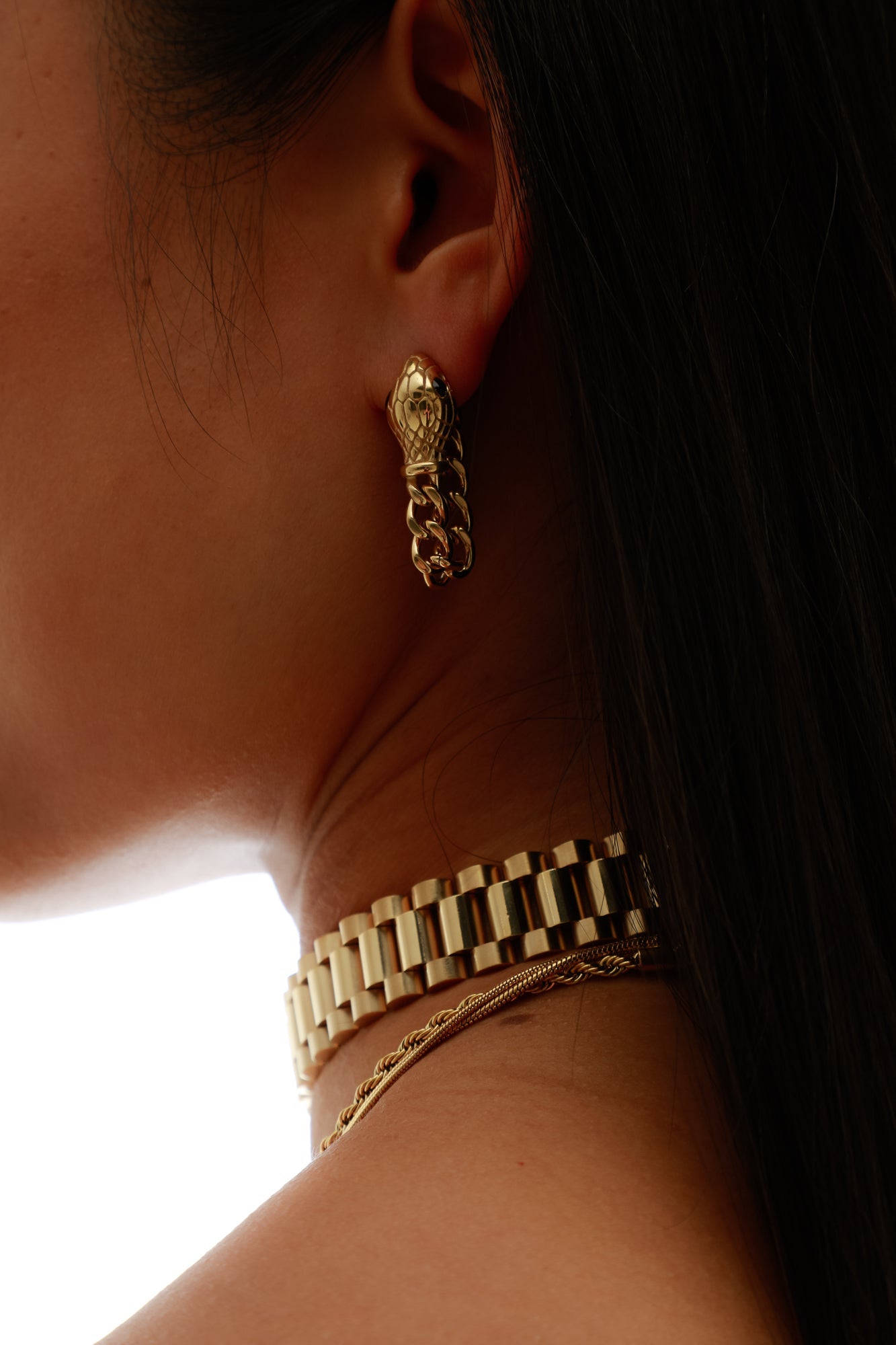 Snake Chain Earrings