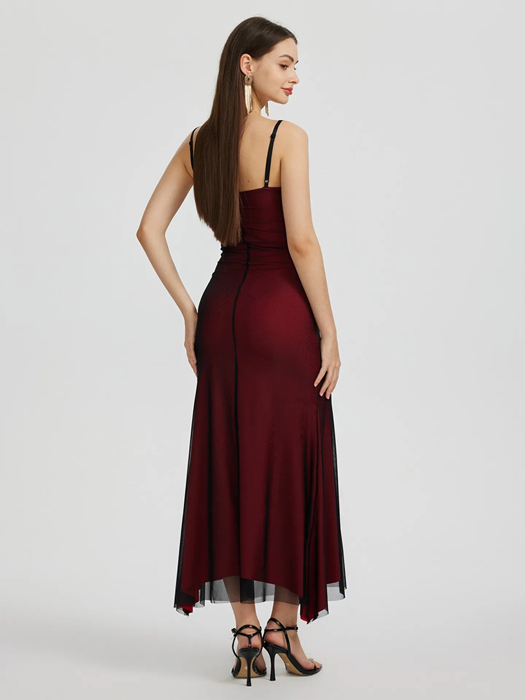 Isabella Satin Dress