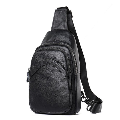 Men's Leather Sling Crossbody Bag