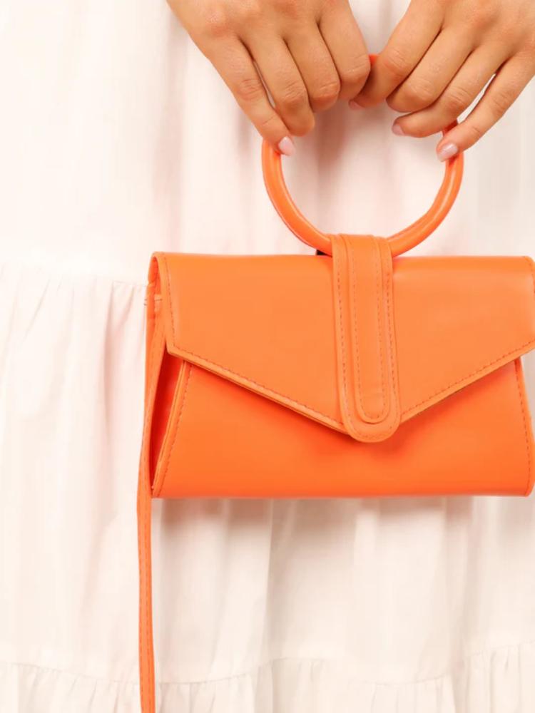 Spring Leather Multi-way Envelop Bag