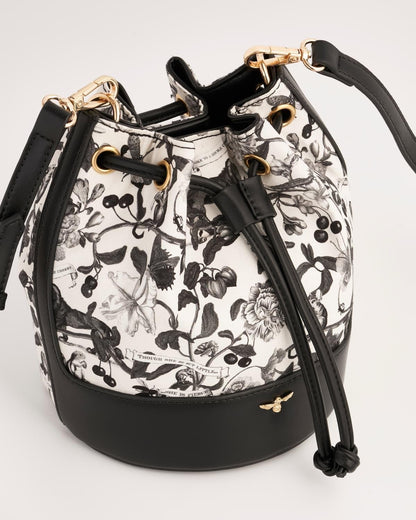 Tree Of Life Bucket Bag - Black